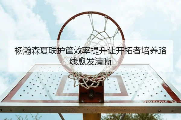 杨瀚森夏联护筐效率提升让开拓者培养路线愈发清晰